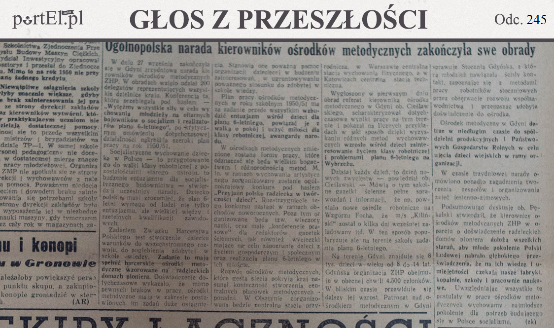 Elbląg, Głos Wybrzeża nr 268, 1950 r. Elbląg, Głos Wybrzeża nr 268, 1950 r.