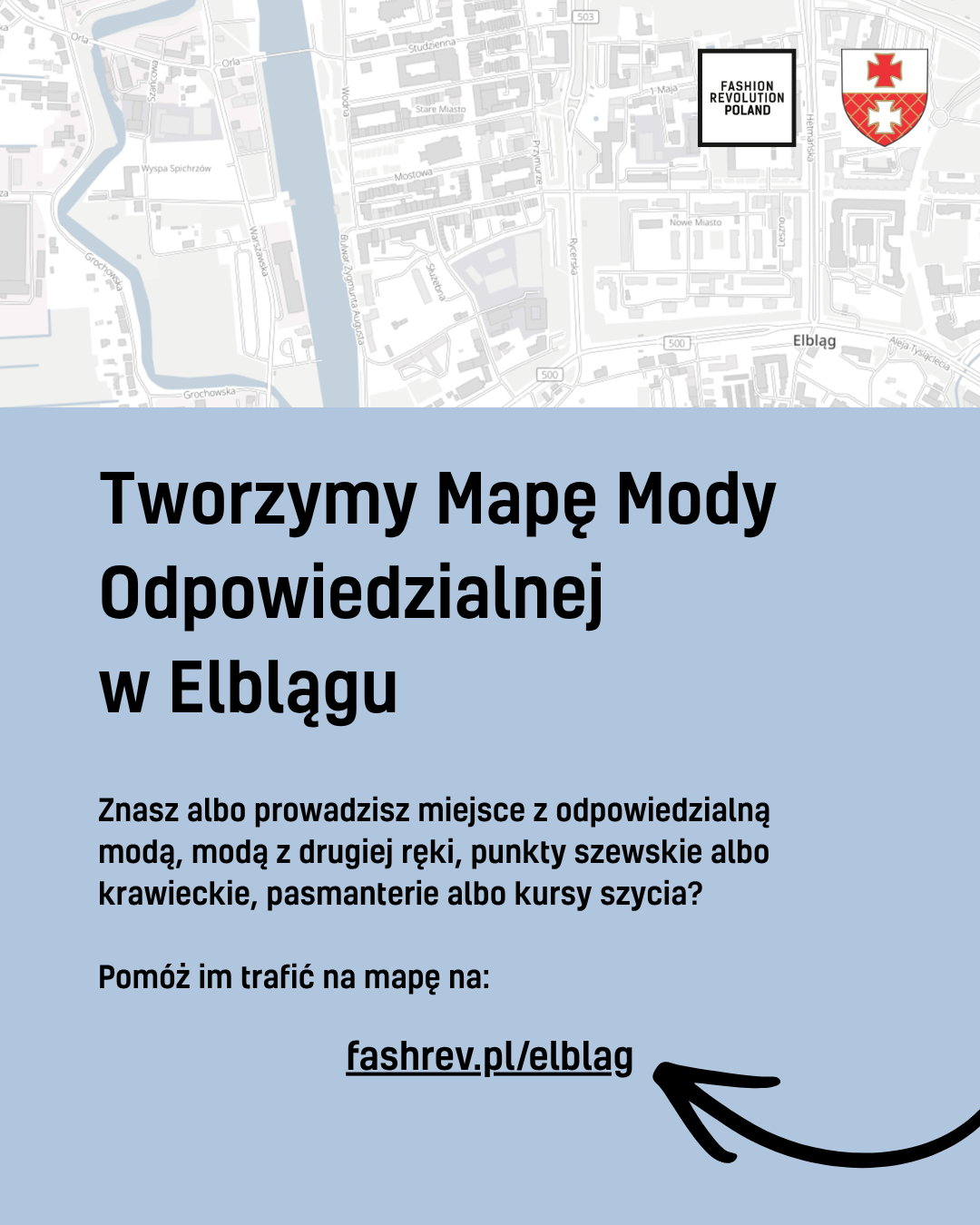 Elbląg, Mapa Mody Odpowiedzialnej Elbląg, Mapa Mody Odpowiedzialnej