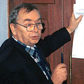 Elbląg, Prof. Szczepan Baum, autor projektu ratusza staromiejskiego