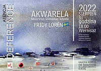 Akwarela - malarstwo szwedzkiej artystki Fridy Lorén