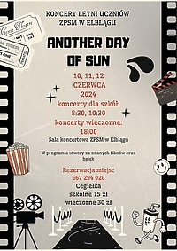 "Another day of sun", czyli koncerty letnie w ZPSM