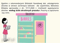 Jak wypożyczyć książki, kiedy biblioteka jest zamknięta?