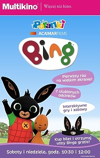 "Bing” od 6 października  na Porankach w Multikinie