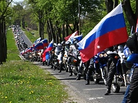 „Motocykliści Putina” planują rajd. Na trasie jest Pieniężno