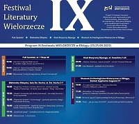 Czas na IX Festiwal Literatury Wielorzecze
