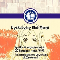 Dyskusyjny Klub Mangi: spotkanie organizacyjne