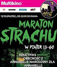 ENEMEF: Maraton Strachu -  on wygrał zaproszenie