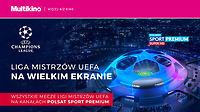 Finał Ligi Mistrzów UEFA 2020 na dużym ekranie w Multikinie