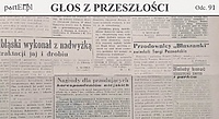 "Zainteresowanie książką znacznie wzrosło" (Głos z przeszłości, odc. 91)