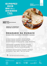 Śniadanie na ruinach. Poznaj smaki dziedzictwa w elbląskim muzeum