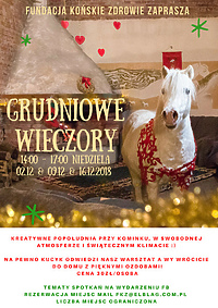 Grudniowe wieczory w Fundacji Końskie Zdrowie