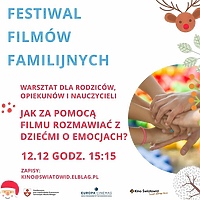 Jak za pomocą filmu rozmawiać z dzieckiem o emocjach. Warsztaty