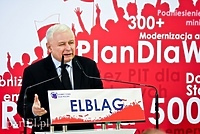 Jarosław Kaczyński marzy o tym, by ponownie zostać... senatorem z Elbląga