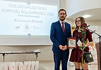 Wolontariuszka-laureatka z Elbląga