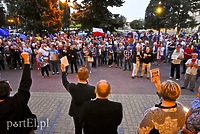 Kolejny protest przed sądem