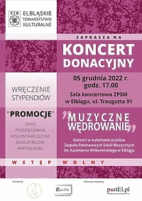 Koncert donacyjny i wręczenie stypendiów, czyli "Promocje"