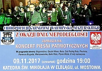 Koncert pieśni patriotycznych w katedrze