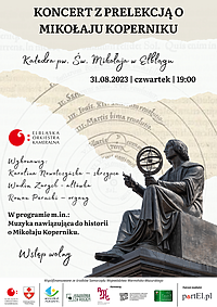 Koncert z Mikołajem Kopernikiem w elbląskiej katedrze