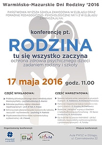 Konferencja "Rodzina - tu się wszystko zaczyna"