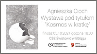 Kosmos w kratkę - wystawa Agnieszki Cioch w Światowidzie