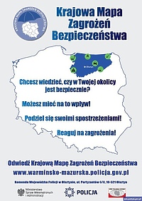 Krajowa Mapa Zagrożeń Bezpieczeństwa – zgłoś zagrożenie