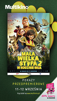 Multikino: „Mała Wielka Stopa 2: w rodzinie siła” przedpremierowo