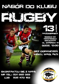 Nabór do klubu rugby