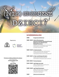 "(Nie)grzeczne dzieci?" - konferencja dla rodziców, terapeutów i nauczycieli