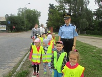 Niebieski tydzień ze Strażą Miejską i Policją