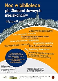 Noc w bibliotece „Śladami dawnych mieszkańców”