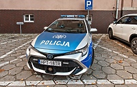 Nowe auto i alkomat trafiły do elbląskich policjantów