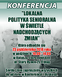 O polityce senioralnej na konferencji