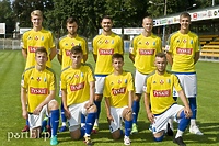 W żółto-biało-niebieskich barwach: obrońcy