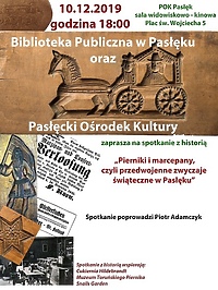 Pierniki i marcepany, czyli przedwojenne zwyczaje w Pasłęku