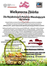 Pomóż łotewskiej Polonii godnie przeżyć święta