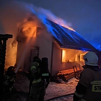 Pożar w Milejewie