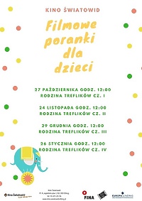 Rodzina Treflików w Porankach kina Światowid