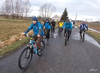 Rowerzyści jechali i kwestowali na rzecz WOŚP