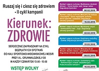 Seniorze – już jutro wybierz „Kierunek: Zdrowie”