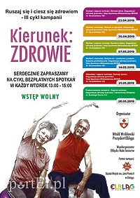 Seniorze - wybierz "Kierunek: Zdrowie"