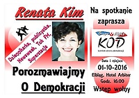 Spotkanie z Renatą Kim