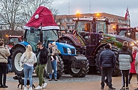 Gorący bigos, jemioła i życzenia od rolników