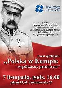 Święto Niepodległości w PWSZ