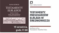 Testamenty mieszkańców Elbląga w średniowieczu