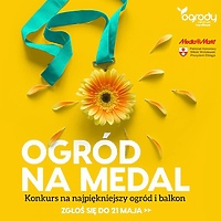 Twój ogród lub balkon może wygrać w konkursie „Ogród na medal”!