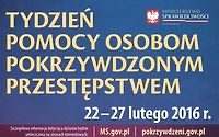 Tydzień pomocy ofiarom przestępstw