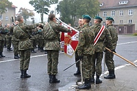 Uroczysta przysięga wojskowa żołnierzy służby przygotowawczej