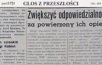 "Urządzili wyścigi traktorowe" (Głos z przeszłości, odc. 155)