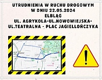 Uwaga na środowe utrudnienia na ulicach Elbląga