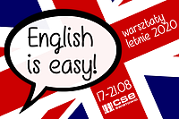 Wakacyjne warsztaty językowe „English is easy”